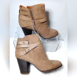 Sude Ankle Bootie